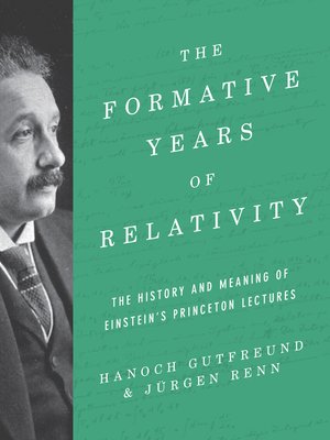 cover image of The Formative Years of Relativity